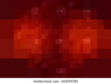 Dark Red vector abstract textured polygonal background. Blurry rectangle design. Pattern can be used for background.