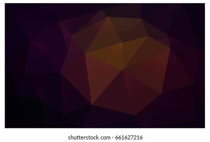 Dark Red vector abstract textured polygonal background. Blurry triangle design. Pattern can be used for background.