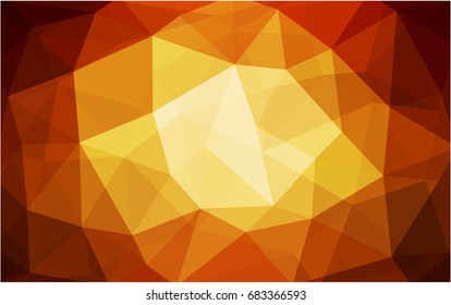 Dark Red vector abstract textured polygonal background. Blurry triangle design. Pattern can be used for background.