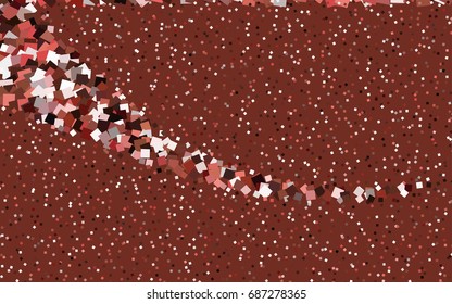 Dark Red vector abstract textured polygonal background. Blurry rectangular design. The pattern with repeating rectangles can be used for background.