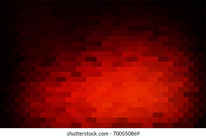 Dark Red vector abstract textured polygonal background. Blurry rectangular design. The pattern with repeating rectangles can be used for background.