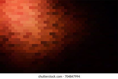 Dark Red vector abstract textured polygonal background. Blurry rectangular design. The pattern with repeating rectangles can be used for background.