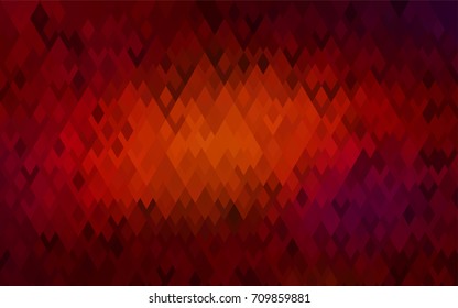 Dark Red vector abstract textured polygonal background. Blurry rectangular design. The pattern with repeating rectangles can be used for background.