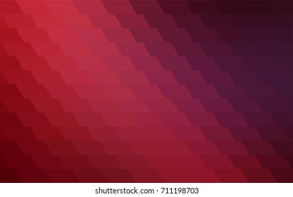 Dark Red vector abstract textured polygonal background. Blurry rectangular design. The pattern with repeating rectangles can be used for background.