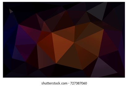 Dark Red vector abstract textured polygonal background. Blurry triangle design. Pattern can be used for background.