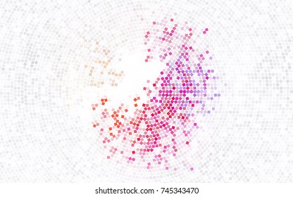 Dark Red vector abstract textured polygonal background. Blurry rectangular design. The pattern with repeating rectangles can be used for background.