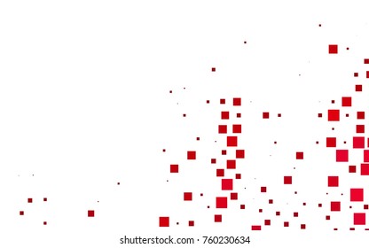 Dark Red vector abstract textured polygonal background. Blurry rectangular design. The pattern with repeating rectangles can be used for background.