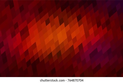 Dark Red vector abstract textured polygonal background. Blurry rectangular design. The pattern with repeating rectangles can be used for background.