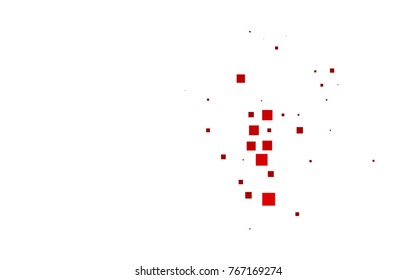 Dark Red vector abstract textured polygonal background. Blurry rectangular design. The pattern with repeating rectangles can be used for background.