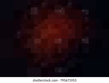 Dark Red vector abstract textured polygonal background. Blurry rectangle design. Pattern can be used for background.