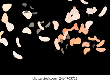 Dark Red vector backdrop with abstract shapes. Colorful chaotic forms with gradient in modern style. Simple design for your web site.