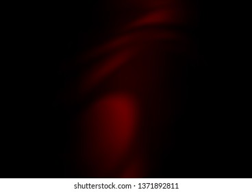Dark Red vector backdrop with bent lines. A vague circumflex abstract illustration with gradient. The best blurred design for your business.