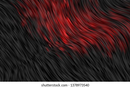 Dark Red vector backdrop with bent lines. Geometric illustration in marble style with gradient.  The elegant pattern for brand book.