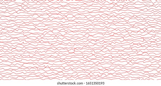 Dark Red vector backdrop with bent lines. Colorful illustration with curved lines. Pattern for websites, landing pages.