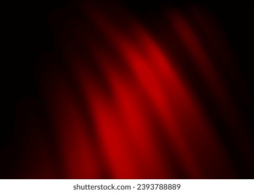 Dark Red vector backdrop with bent lines. A vague circumflex abstract illustration with gradient. Brand new design for your ads, poster, banner.