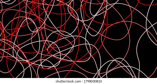 Dark red vector backdrop with chaotic shapes. Simple design in abstract style with gradient forms. Background for cell phones.