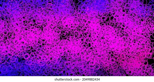 Dark red vector backdrop with chaotic shapes. Colorful abstract forms with gradient in simple style. Smart design for your business.
