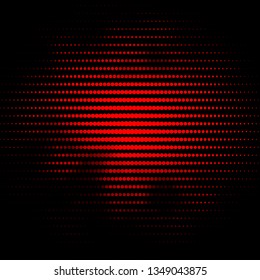 Dark Red vector backdrop with circles. Abstract illustration with colorful spots in nature style. New template for your brand book.