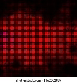 Dark Red vector backdrop with circles. Abstract colorful disks on simple gradient background. Pattern for booklets, leaflets.