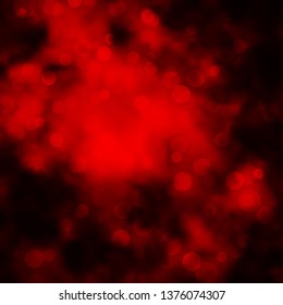 Dark Red vector backdrop with circles. Modern abstract illustration with colorful circle shapes. Design for posters, banners.