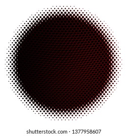 Dark Red vector backdrop with circles. Glitter abstract illustration with colorful drops. Pattern for wallpapers, curtains.