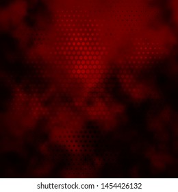 Dark Red vector backdrop with circles. Abstract colorful disks on simple gradient background. Pattern for websites, landing pages.