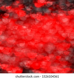 Dark Red vector backdrop with circles. Illustration with set of shining colorful abstract spheres. Pattern for booklets, leaflets.