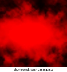 Dark Red vector backdrop with cumulus. Gradient illustration with colorful sky, clouds. Template for landing pages.