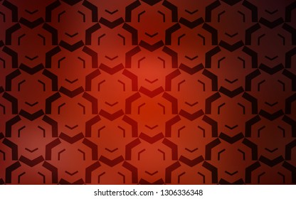 Dark Red vector backdrop with curved lines. Colorful illustration in simple style with gradient. New composition for your brand book.