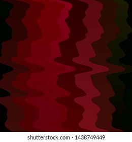 Dark red vector backdrop with curves. Illustration in abstract style with gradient curved.  Pattern for ads, commercials.