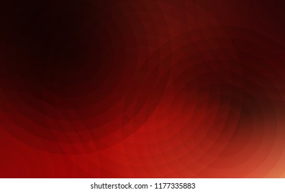 Dark Red vector backdrop with dots. Abstract illustration with colored bubbles in nature style. Pattern can be used as texture of wallpapers.