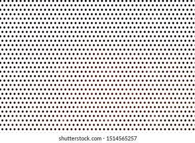 Dark Red vector backdrop with dots. Blurred bubbles on abstract background with colorful gradient. New template for your brand book.