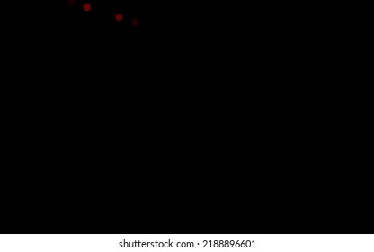 Dark Red vector backdrop with dots. Blurred bubbles on abstract background with colorful gradient. Design for business adverts.