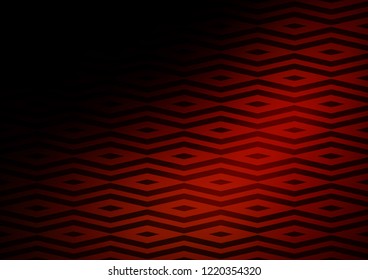 Dark Red vector backdrop with lines, triangles. Decorative design in abstract style with triangles. Pattern can be used for websites.