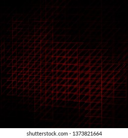 Dark Red vector backdrop with lines. Gradient abstract design in simple style with sharp lines. Pattern for websites, landing pages.