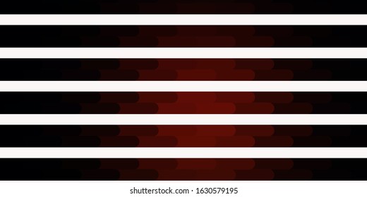 Dark Red vector backdrop with lines. Colorful gradient illustration with abstract flat lines. Pattern for booklets, leaflets.