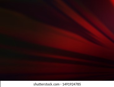 Dark Red vector backdrop with long lines. Decorative shining illustration with lines on abstract template. Pattern for websites, landing pages.
