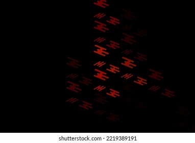 Dark Red vector backdrop with long lines. Modern geometrical abstract illustration with staves. Backdrop for TV commercials.