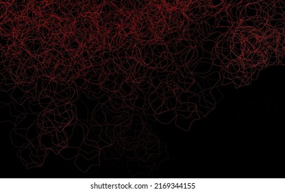 Dark Red vector backdrop with memphis shapes. Simple colorful illustration with abstract gradient shapes. Elegant design for wallpapers.