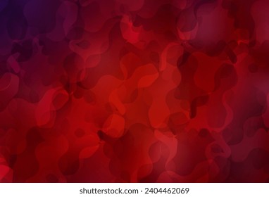 Dark Red vector backdrop with memphis shapes. Illustration with colorful gradient shapes in abstract style. Best smart design for your business.