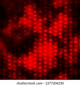 Dark Red vector backdrop with rectangles. Abstract gradient illustration with colorful rectangles. Best design for your ad, poster, banner.