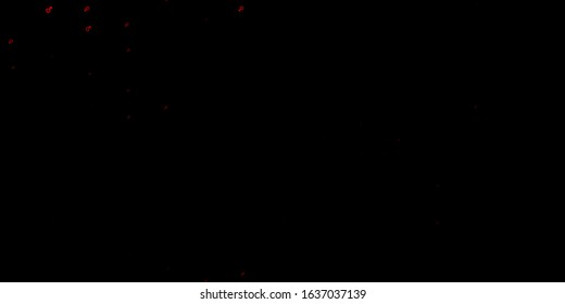 Dark Red vector backdrop with woman's power symbols. Illustration with signs of women's strength and power. Background for International Women’s Day.