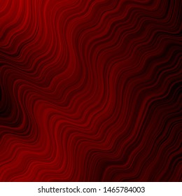 Dark Red vector backdrop with wry lines. An elegant bright illustration with gradient. Elegant pattern for a brand book.