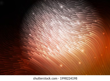 Dark Red vector backdrop with wry lines. Colorful gradient illustration in simple style with lines. A sample for your ideas.