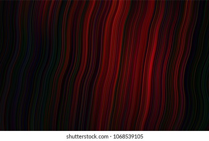 Dark Red vector background with abstract lines. A completely new color illustration in marble style. Marble design for your web site.