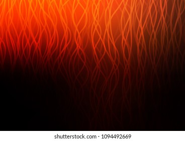 Dark Red vector background with abstract lines. Shining crooked illustration in marble style. The elegant pattern for brand book.