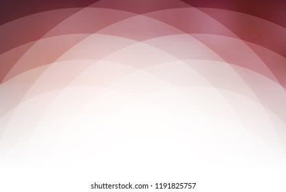 Dark Red vector background with abstract circles. Shining illustration, which consist of blurred lines, circles. Pattern for your business design.