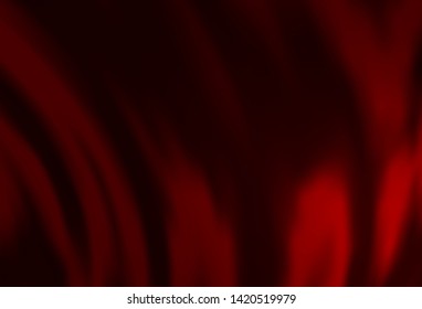 Dark Red vector background with abstract lines. Creative illustration in halftone marble style with gradient. Marble style for your business design.