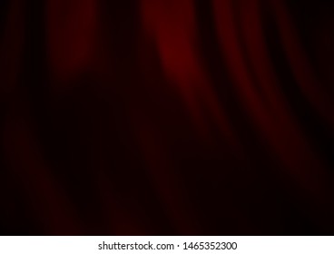 Dark Red vector background with abstract lines. An elegant bright illustration with gradient. Textured wave pattern for backgrounds.