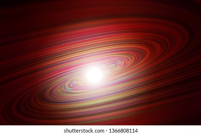 Dark Red vector background with astronomical stars. Shining colored illustration with bright astronomical stars. Pattern for astrology websites.